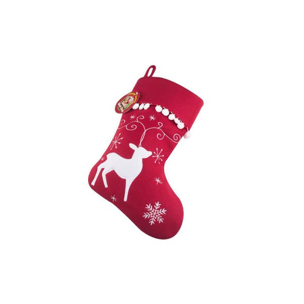 Luxury Reindeer Stocking
