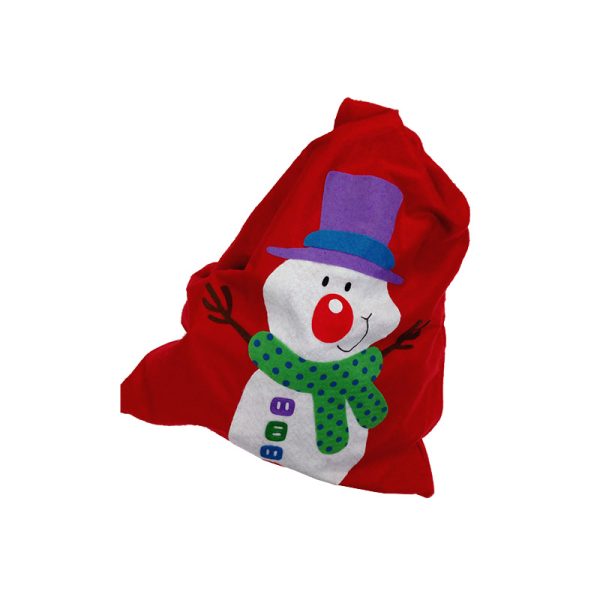 Snowman Christmas Sack