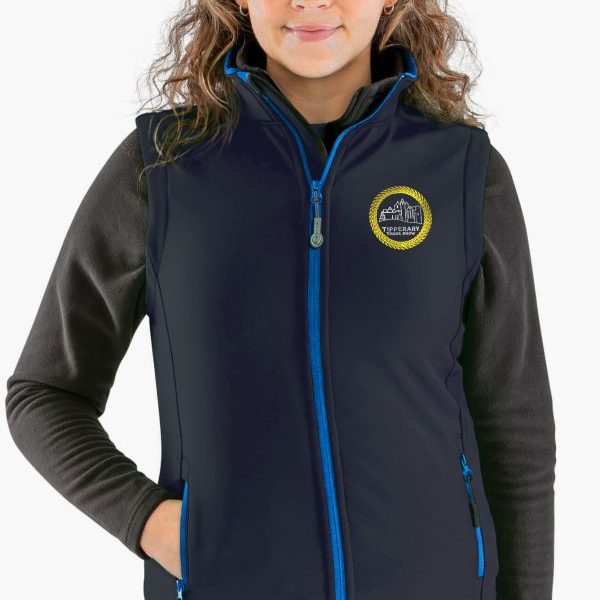 Ladies' Softshell Bodywarmer with Recycled Fleece Inner
